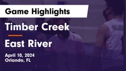 Timber Creek  vs East River Game Highlights - April 10, 2024