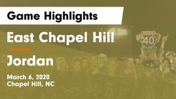 East Chapel Hill  vs Jordan  Game Highlights - March 6, 2020