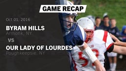 Recap: Byram Hills  vs. Our Lady of Lourdes  2016