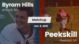 Matchup: Byram Hills High vs. Peekskill  2016