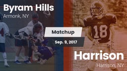 Matchup: Byram Hills High vs. Harrison  2017