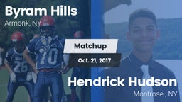 Matchup: Byram Hills High vs. Hendrick Hudson  2017