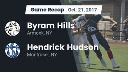 Recap: Byram Hills  vs. Hendrick Hudson  2017