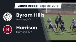 Recap: Byram Hills  vs. Harrison  2018