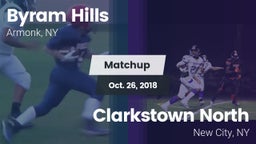Matchup: Byram Hills High vs. Clarkstown North  2018