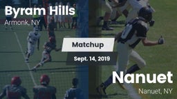 Matchup: Byram Hills High vs. Nanuet  2019