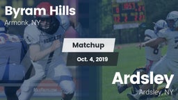 Matchup: Byram Hills High vs. Ardsley  2019