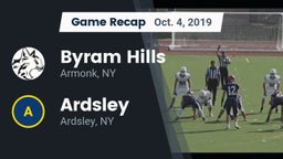Recap: Byram Hills  vs. Ardsley  2019