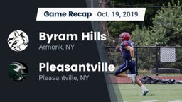 Recap: Byram Hills  vs. Pleasantville  2019