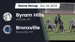 Recap: Byram Hills  vs. Bronxville  2019