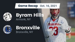 Recap: Byram Hills  vs. Bronxville  2021