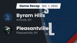 Recap: Byram Hills  vs. Pleasantville  2022