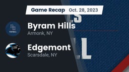 Recap: Byram Hills  vs. Edgemont  2023