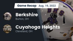 Recap: Berkshire  vs. Cuyahoga Heights  2022