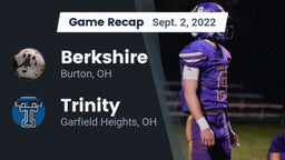 Recap: Berkshire  vs. Trinity  2022