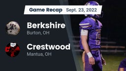Recap: Berkshire  vs. Crestwood  2022
