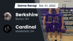 Recap: Berkshire  vs. Cardinal  2022