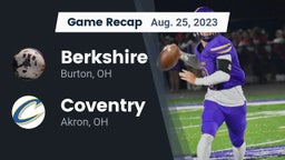 Recap: Berkshire  vs. Coventry  2023