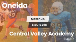 Matchup: Oneida  vs. Central Valley Academy 2017