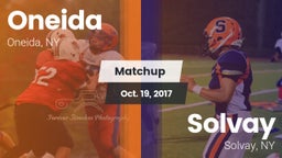 Matchup: Oneida  vs. Solvay  2017