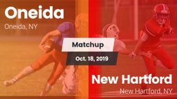 Matchup: Oneida  vs. New Hartford  2019