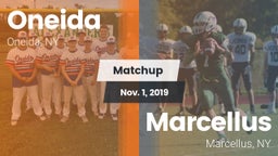 Matchup: Oneida  vs. Marcellus  2019