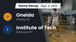 Recap: Oneida  vs. Institute of Tech  2022