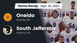 Recap: Oneida  vs. South Jefferson  2022