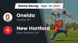 Recap: Oneida  vs. New Hartford  2023