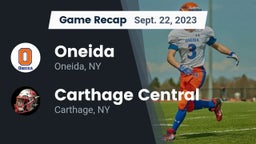 Recap: Oneida  vs. Carthage Central  2023