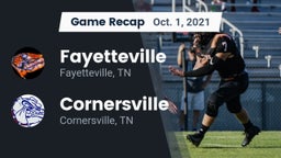 Recap: Fayetteville  vs. Cornersville  2021