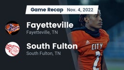 Recap: Fayetteville  vs. South Fulton  2022