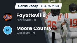 Recap: Fayetteville  vs. Moore County  2023