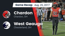 Recap: Chardon  vs. West Geauga  2017