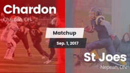 Matchup: Chardon  vs. St Joes 2017