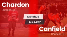 Matchup: Chardon  vs. Canfield  2017