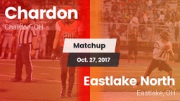 Matchup: Chardon  vs. Eastlake North  2017