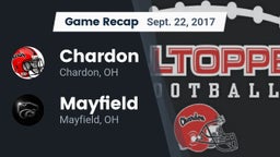 Recap: Chardon  vs. Mayfield  2017