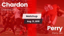 Matchup: Chardon  vs. Perry  2018