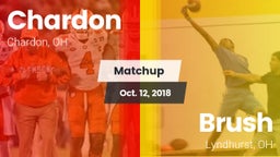 Matchup: Chardon  vs. Brush  2018