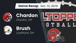 Recap: Chardon  vs. Brush  2018