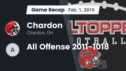 Recap: Chardon  vs. All Offense 2011-1018 2019