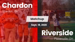 Matchup: Chardon  vs. Riverside  2020