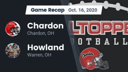 Recap: Chardon  vs. Howland  2020