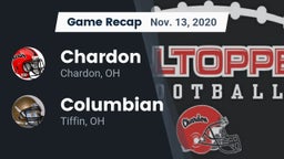 Recap: Chardon  vs. Columbian  2020