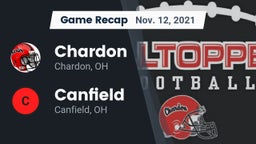 Recap: Chardon  vs. Canfield  2021