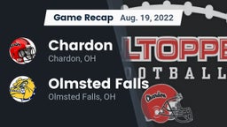 Recap: Chardon  vs. Olmsted Falls  2022