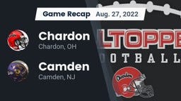 Recap: Chardon  vs. Camden  2022