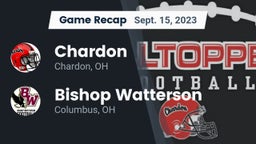 Recap: Chardon  vs. Bishop Watterson  2023