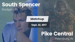 Matchup: South Spencer High vs. Pike Central  2017